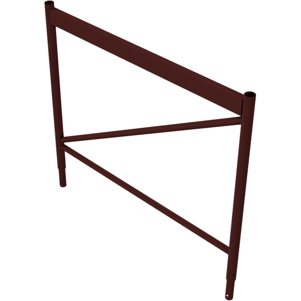 Fall protection | for crank & universal scaffolding trestles | Width: 1.20 m | painted